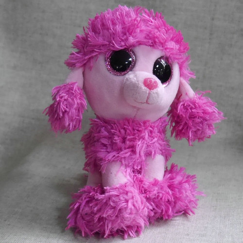 pink poodle soft toy