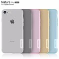 For Apple iphone 7 case Nillkin nature Clear Soft silicon TPU Protector case for iphone 7