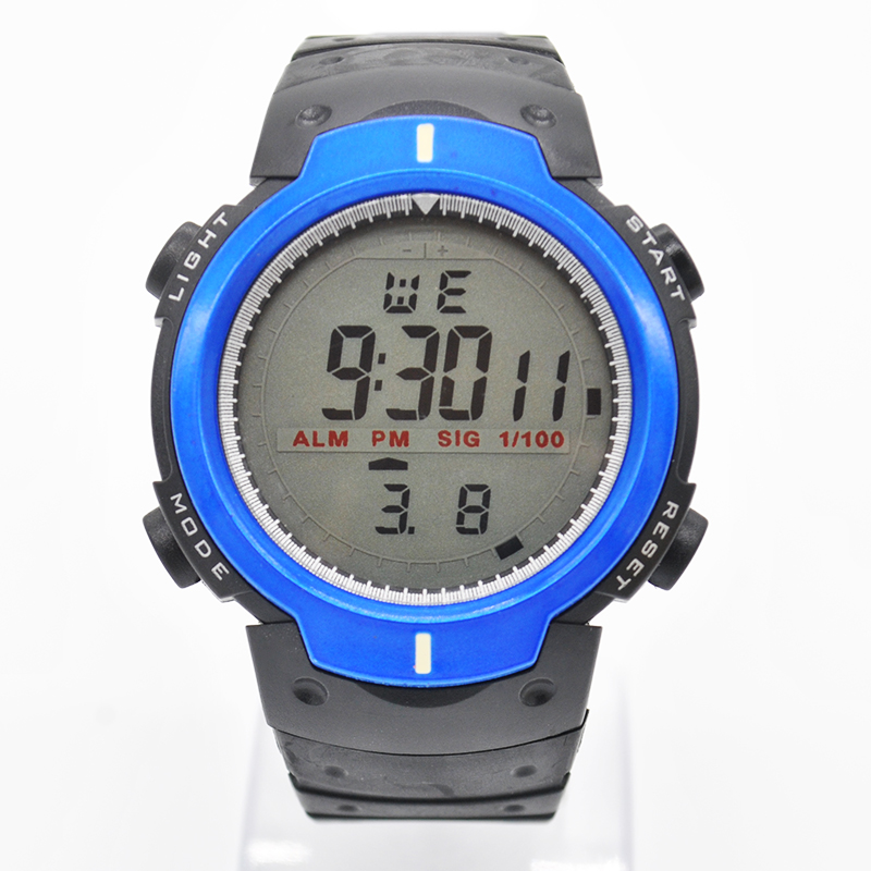 1Pcs Waterproof Round Dial Sport Digital Watches For Student Cold Light Quartz Boys Girls Children Wristwatch