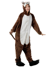 New Brown Monkey Couple Winter Kigu Full Sleeve Hoodie Jacket Pajamas Pyjamas