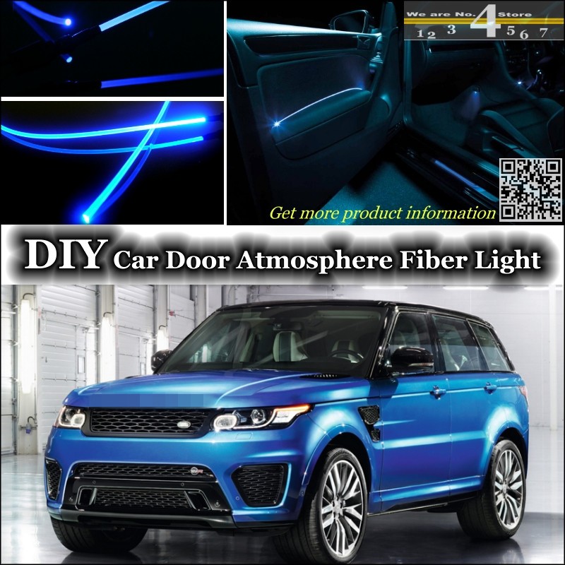 interior Ambient Light Tuning Atmosphere Fiber Optic Band Lights For Land For Land For Range For Rover RR Sport Door Panel