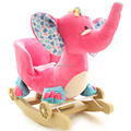 Kingtoy Baby Girl Rocking Swing Chair Children Wood Swing Seat Kids Outdoor Ride on Stroller Toy