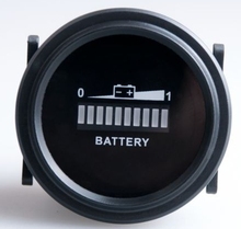 Rl-bi002 круг из светодиодов аккумулятор индикатор 12 v 24 v 36 v 48 v 72 v RV’S гольф корзина скутер автомобиль лодка автомобиль