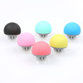 Wireless Bluetooth Mini Speaker Mushroom Speaker Waterproof Player Silicone Handsfree Holder Music Player for iphone for
