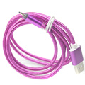 Braided micro usb 2A LED Cable Charger Data Sync Usb Charging Cable Cord For Samsung Galaxy