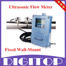 La más nueva versión TDS-100F + M1 separada fijo de montaje en pared Ultrasonic Flow Meter caudalímetro envío gratis