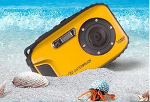 16MP 8X zoon in/out 2.7″ TFT screen waterproof digital camera,underwater use DC,free shipping