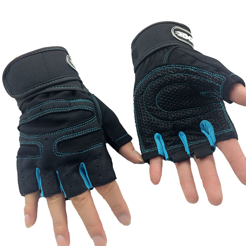 Gym Body Building Fitness Gym Gloves Sport Equipment Weight lifting Gloves Workout Exercise breathable Wrist Wrap