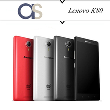 Lenovo K80 K80M Mobile Phones Intel Z3560 Quad Core 1.8GHz 32G ROM Android 4.4 1920x1080P 13.0MP 4000Mah Battery 4G LTE phone