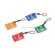 A16 4pcs Lot Universal Smart NFC Tags Ntag203 Stickers For Android Phone With NFC T1051 P