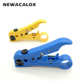 Automatic Cable Wire Stripper Electric Stripping Tools for UTP STP RG59 RG6 RG7 RG11 Multi functional