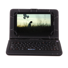 IRULU Brand 7″ Black Tablet PC Android 4.4 kitkat 1024*600 8GB  Phablet 2G/3G  Dual Core Dual Cam Wifi/FM GPS/BT Black Keyboard