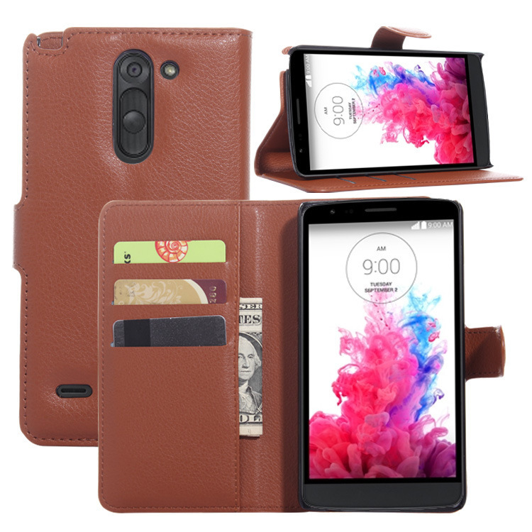 2015 New For LG G3 Stylus wallet phone Leather Stand