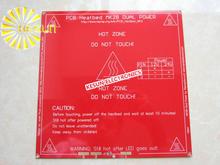 Free shipping! 5PCS RepRap mendel PCB Heated MK2B for Mendel 3D printer hot bed hot zone
