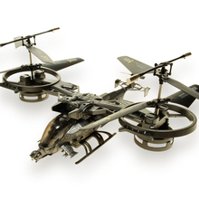Ultralarge shaft remote control helicopter toy