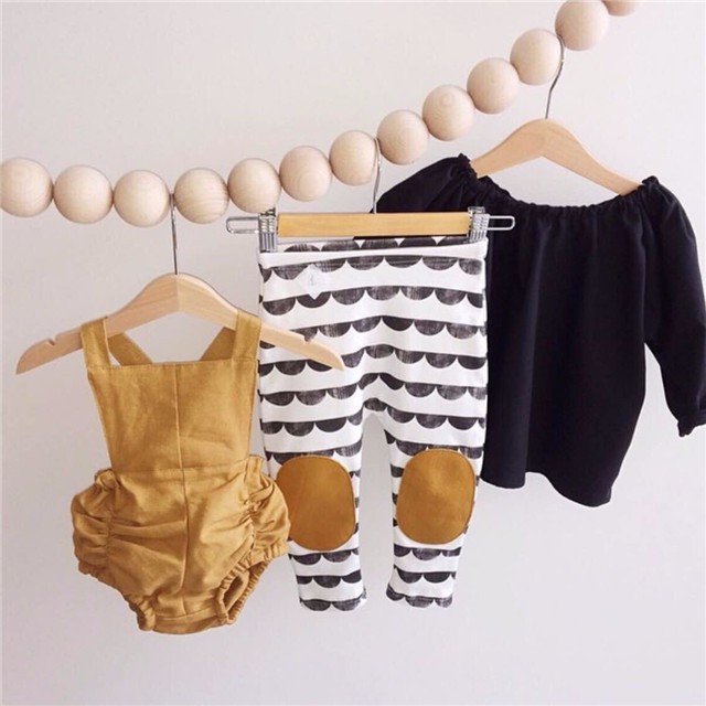 soild baby boys girls Jumpsuit (5)