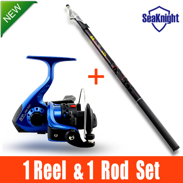 SeaKnight Telescopic FISHING ROD AND REEL SET Lure Fishing Reels spinning reel Tackle Rods Cheapest High