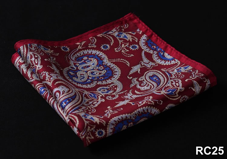 RC25 HN02R Red Blue Paisley 30cm