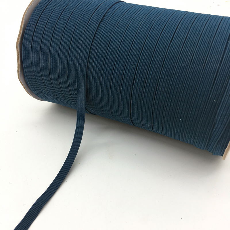 Description Picture 2 of item(32 color) 5yards/lot 7mm Elastic Ribbon Multirole Thickening Satin Elastic Band Trim Sewing Spandex Lace Trim