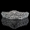 Topwedding Rhinestones Bridal Headpiece Wedding Tiara Crown women