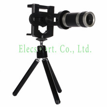 8X Zoom Universal Optical Telescope Telephoto Cellphone Camera Len Kit with Mini Tripod for iPhone All