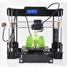 2016 New Upgraded Quality High Precision Reprap Prusa i3 DIY 3d Printer kit with 1 Rolls Filament 16GB SD card LCD impresora 3d