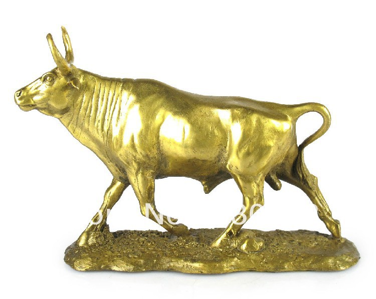 metal ox figure