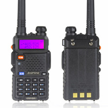2SET LOT BaoFeng UV 5R Dual Band VHF136 174MHz UHF 400 480MHz 5W 128CH Walkie Talkie