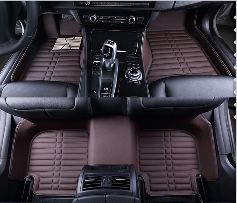 Best mats! Special car floor mats for Volkswagen Jetta 2015 2013 durable waterproof leather