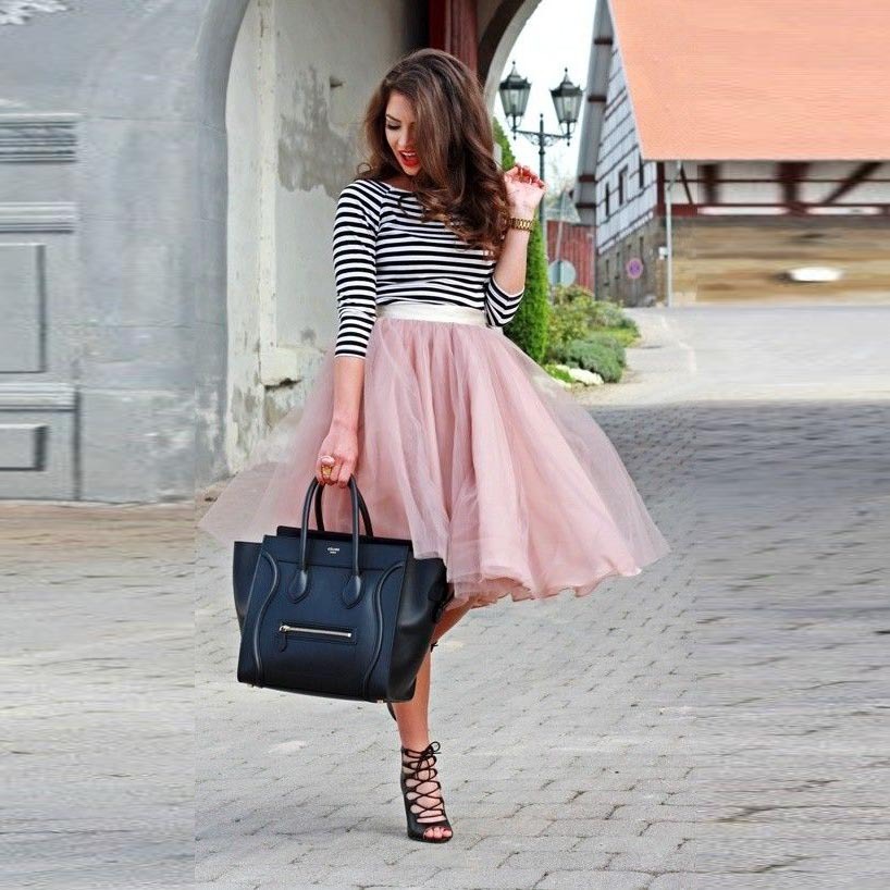 High Fashion Short Skirts Fluffy Puffy Ruffly Skirt Multi Layerded