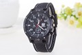 Men Brand GUOTE Sport Watch zegarki meskie Leather Band Casual Quartz Watch Fashion Army Military