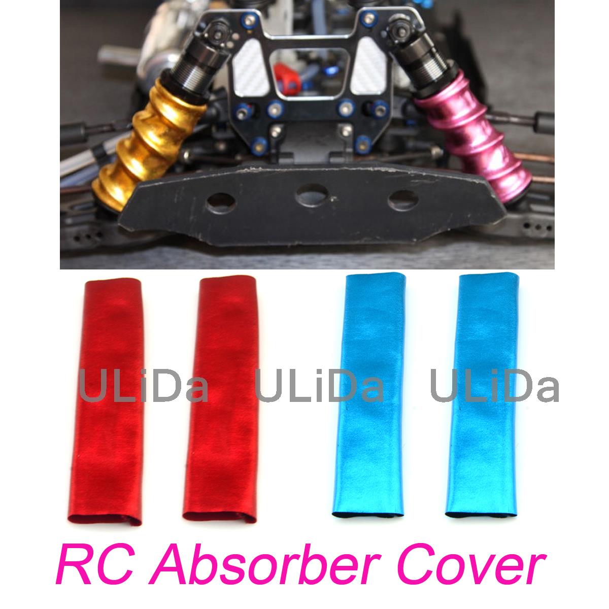 4Pcs/Set Shock Absorber Cover Dust proof 1/8 Off Road Car Truck Buggy