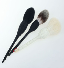 FREE SHIPPING Korea handmade rattan makeup brush white wool hand tie lines blush brush wholesale PromotionS337
