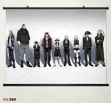 Home Decor Japan Anime Wall poster Scroll one piece whole role Cosplay 360