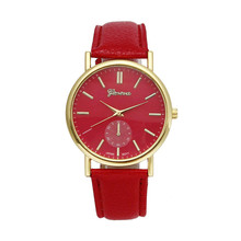 New Fashion Yoner 7Colors Quartz Watch Women Relogios Femininos Geneva Leather Band Analog female Wristwatch Women Watches Gift