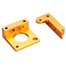 3D Printer MK8 Extruder Aluminum Block DIY Kit for Makerbot Dedicated Single Nozzle Left Hand BI091