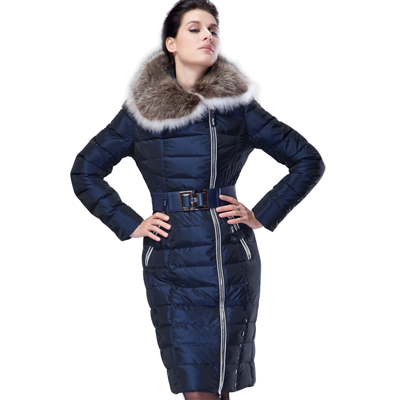 2016 Winter Jacket Women Plus Size Winter Coat Women Luxury Down Jackets Women Large Fur Hood ...