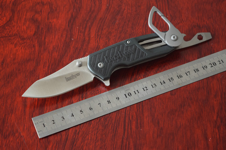 4Pcs lot Kershaw 8200GRY Hunting Knife Survival Knives Tactical Multifunction tool 8Cr13MoV Steel Drop shipping