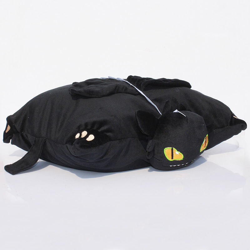 toothless plush pillow