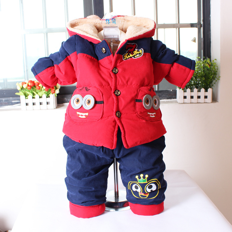 cheap newborn baby kid boy winter wear outfits infant ...