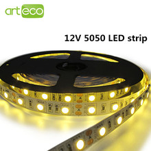 High quality 5050 LED Strip flexible light,White,Warm white,Red,Green,Blue,Yellow,RGB strip,DC12V,60LEDs/m,Free shipping