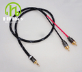 Free shipping Hifi cable audio rca cable JAPAN Canare Audio signal wire PAILICCS plug 3 5mm