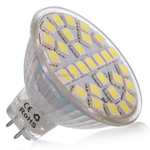5pcs MR16 29 SMD 5050 LED 5W Pure White Enery Saving Spot Light Lamp Bulb 220V