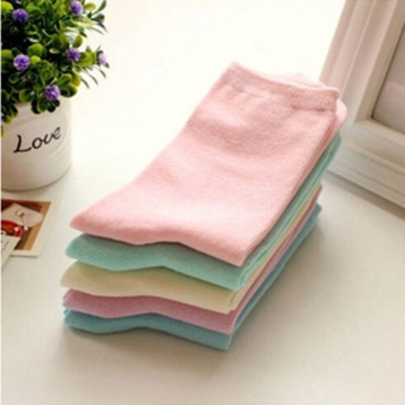 Wholesale-Lovely-cotton-Socks-for-women-cute-Candy-pure-color-socks-cotton-thermal-warm-casual-socks (1)