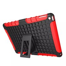 For iPad air 2 Case Rugged Dual Layer Shockproof TPU PC Stand Tablet Hard Cover Case
