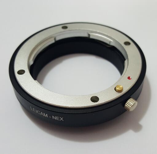 Camera Lens Adapter Ring (LM-NEX) for Lei-ca M Mount Lens to S0NY NEX E-mount A5000 A6000 NEX5 NEX3