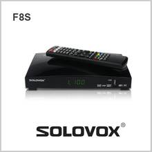 1PC free shipping Original SOLOVOX F8S 1080p Full HD Satellite Receiver DVB Support Youpron CCCAM/MGCAM/NEWCAM Web TV