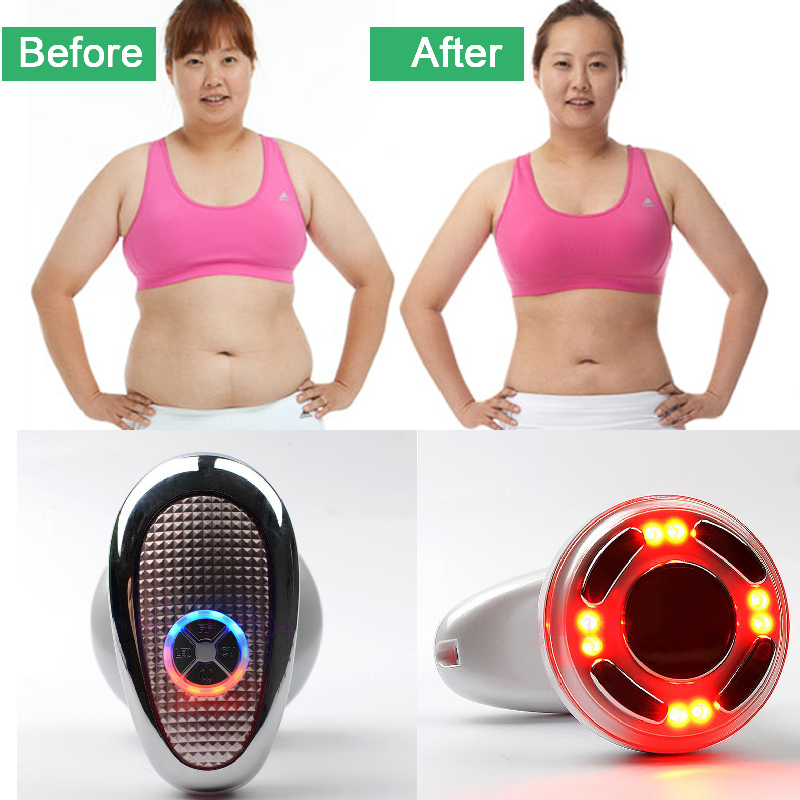 Portable Ultrasonic Body Slimming Massage Machine Cavitation Photon Radio Frequency RF therapy for Bod Weight Lose