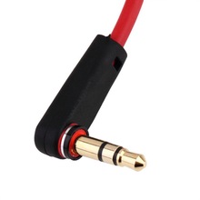 1pcs Free Shipping 3 5mm 4 Pole Male To Male Record Car Aux Audio Cord Headphone