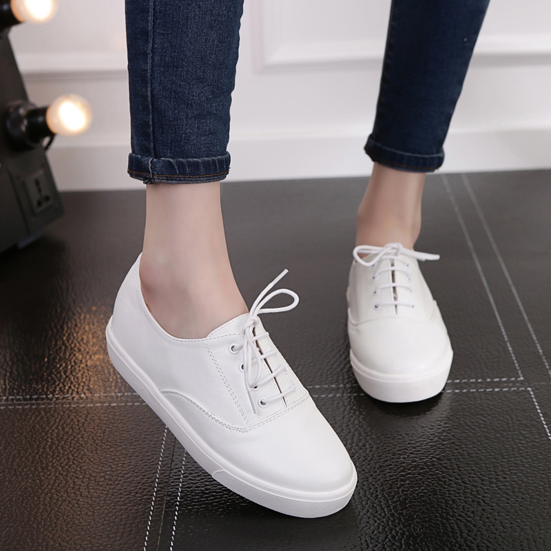 womens white flats shoes